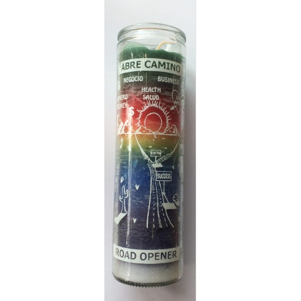 7 Day Jar Candle Road Opener Multi Colour